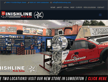 Tablet Screenshot of finishlineshop.com